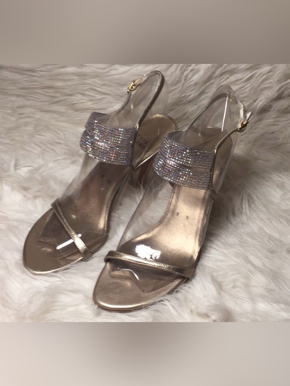 Stuart weitzman sparkly heels